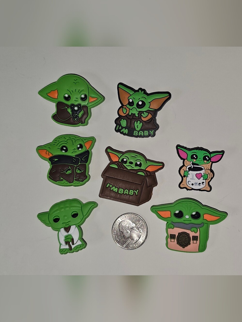 Croc Jibbitz Grogu Shoe Charms